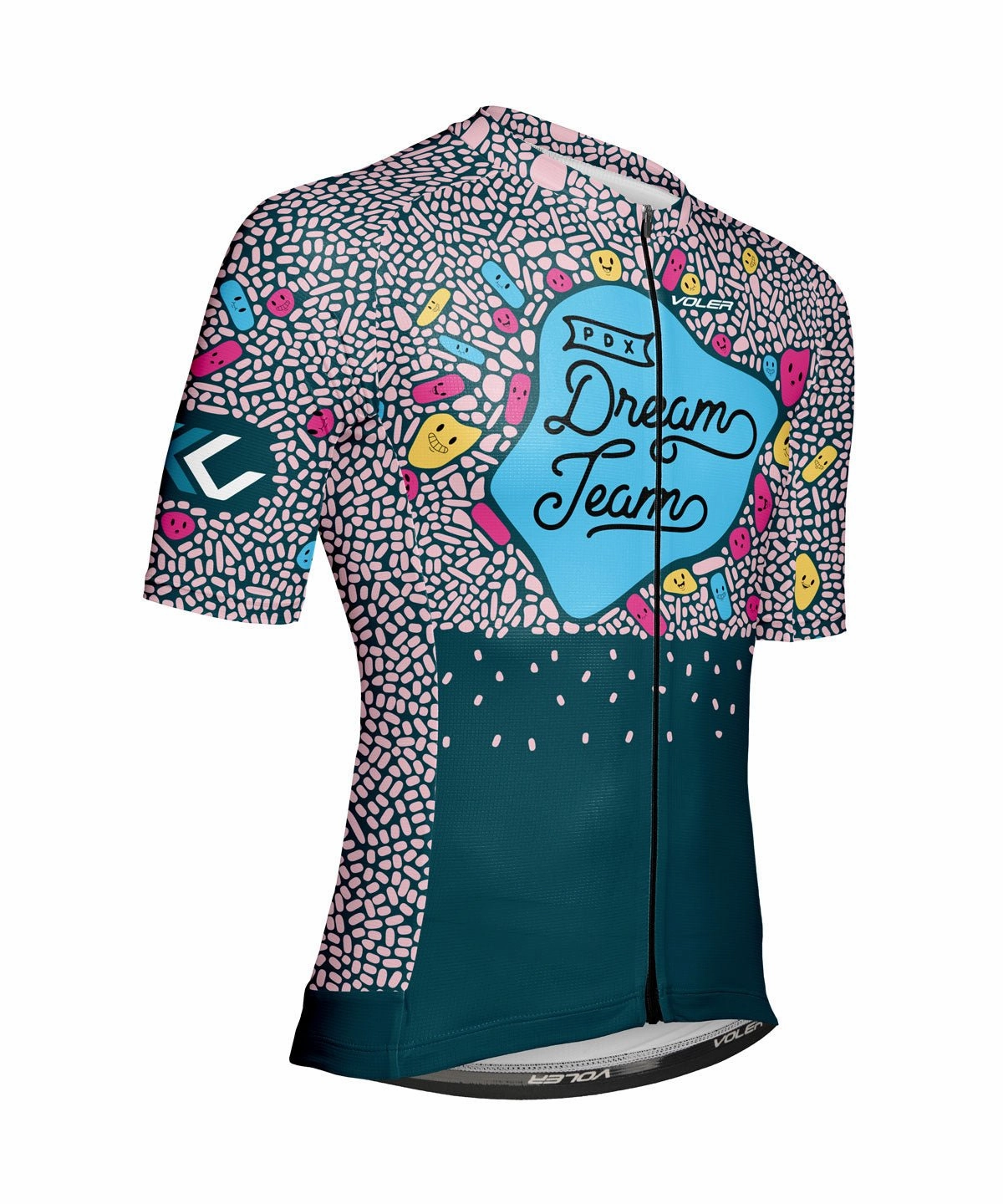 Sustainable Dye Method Hydrophobic Finish M. VELOCITY AIR JERSEY - TEAM PDX