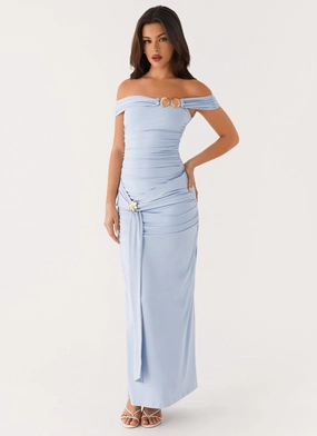 Dreamy Motion Majorly Maxi Dress - Blue