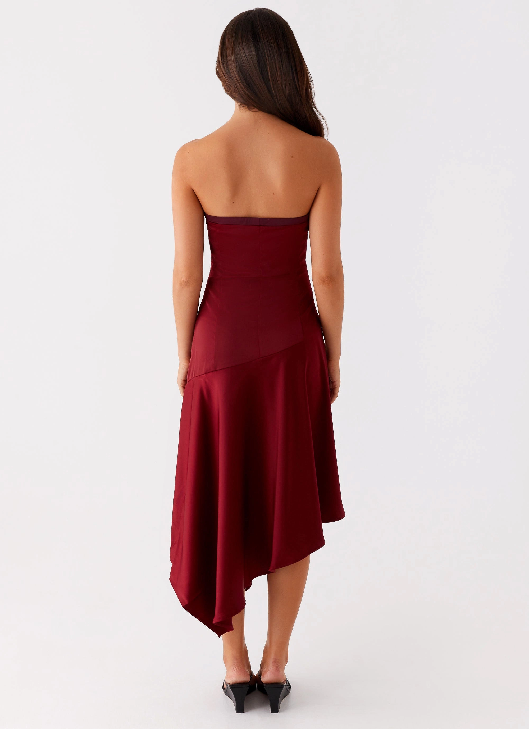 Matisse Midi Dress - Red Cool Movement