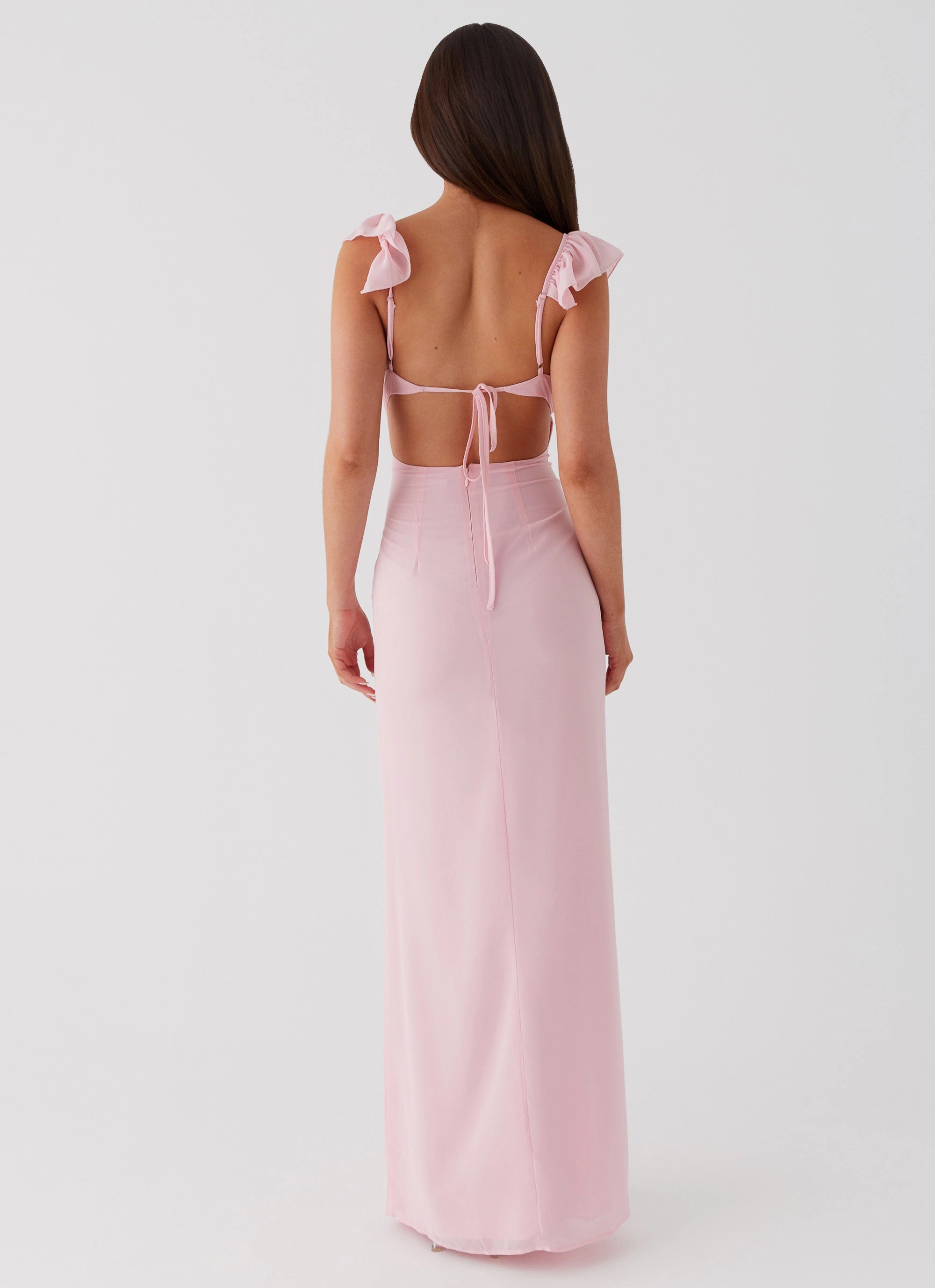 Silvie Maxi Dress - Pink Night Out Classic and Modern