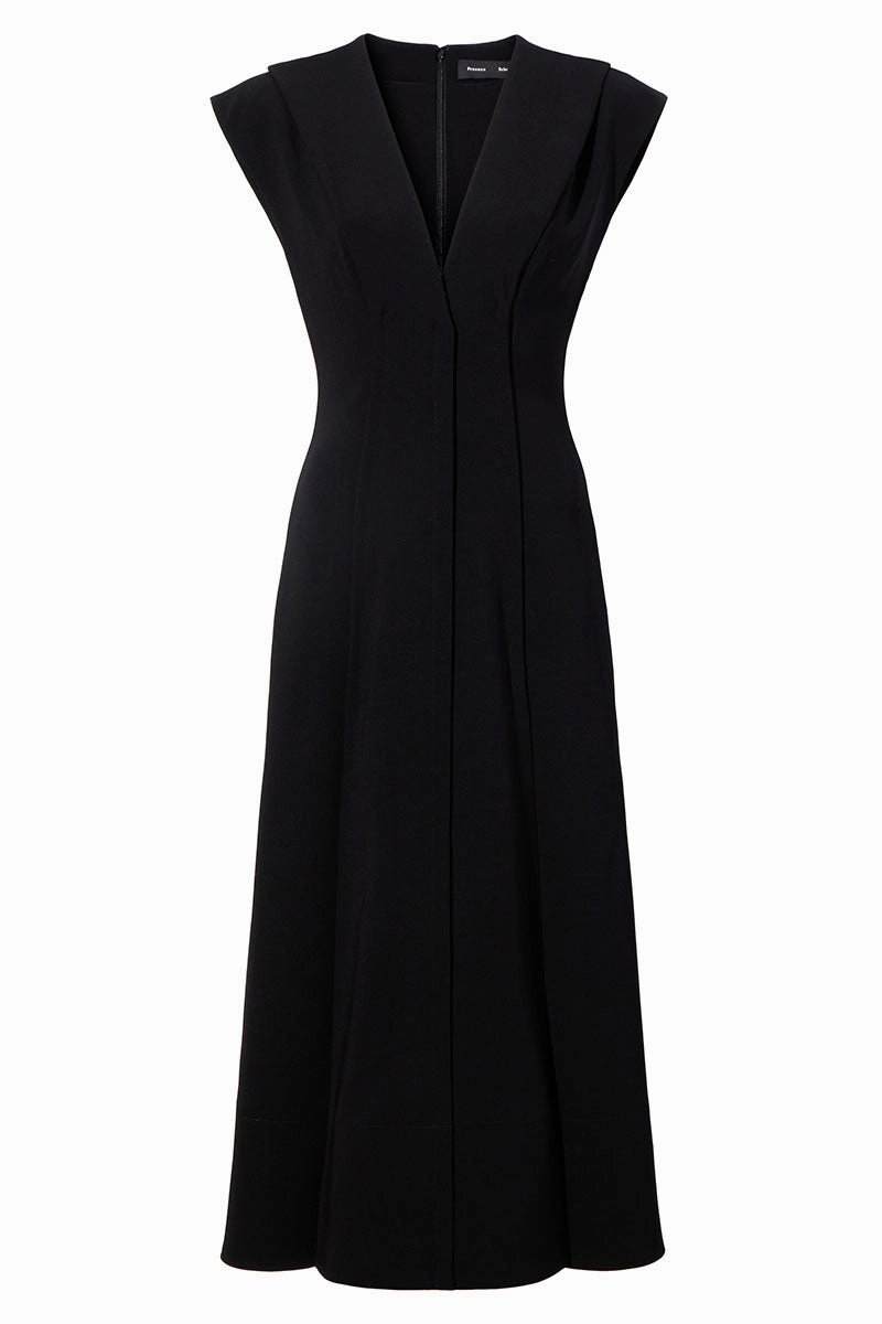 countryside All-Day Comfort Wear Matte Viscose Crepe Dress