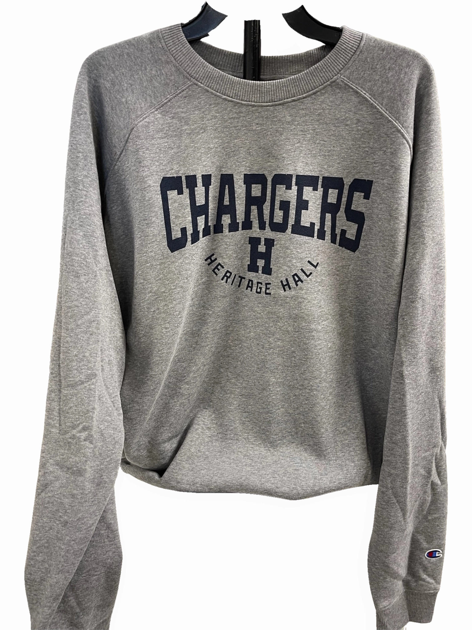 solo wear Men's Champion sweatshirt, grey, CHARGERS, H