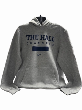 Silk Men's Nike Hoodie, grey, navy THE HALL bar