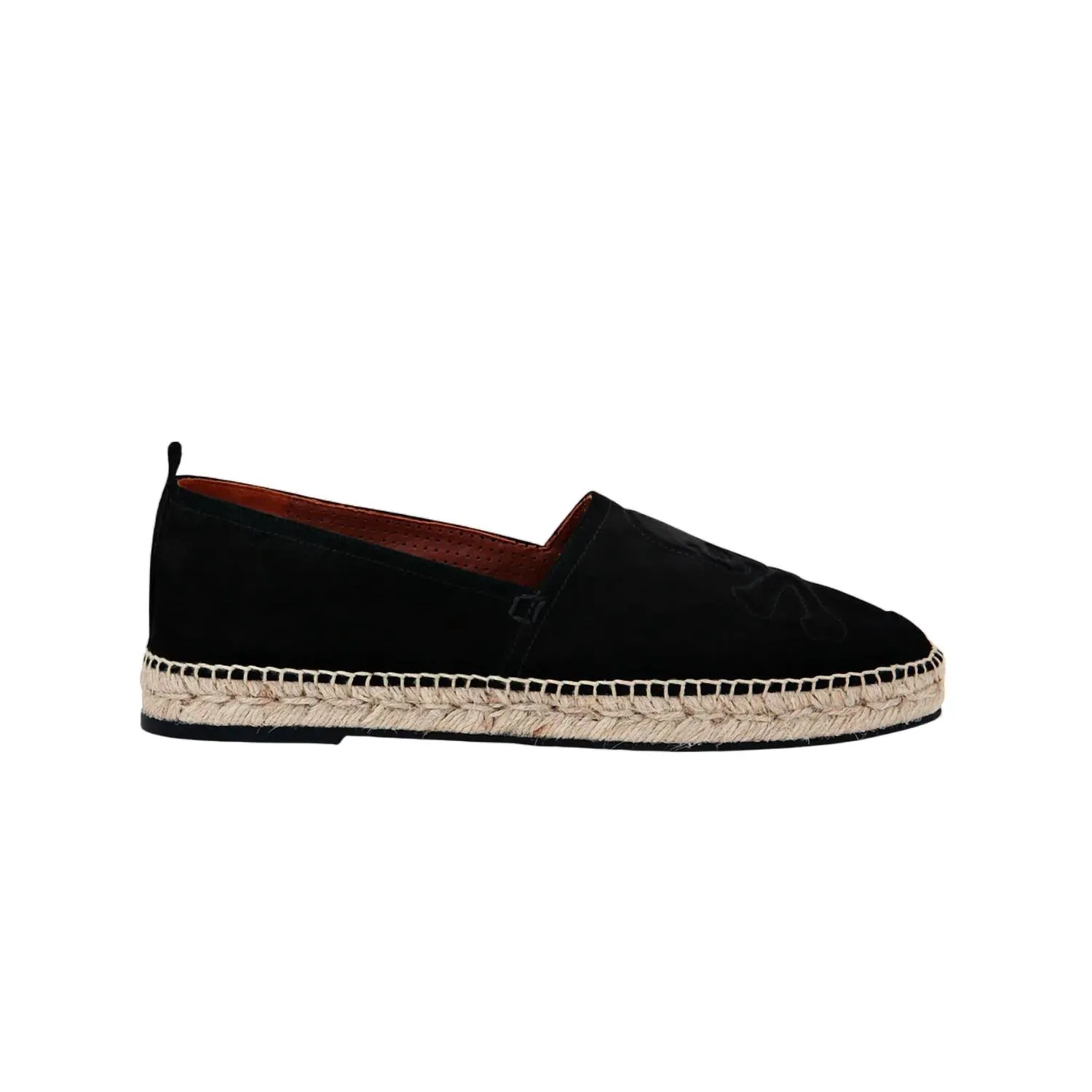 Multi Density Torsion Stability System Women's Espadrillas Skull Shoes In Black