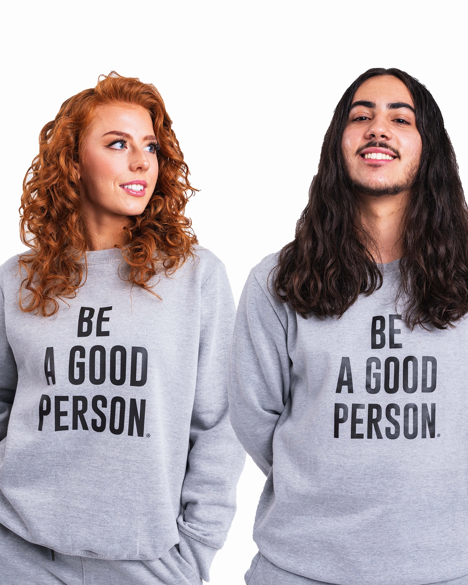 Signature Crewneck - Heather Grey scooter clothes Brown bear like