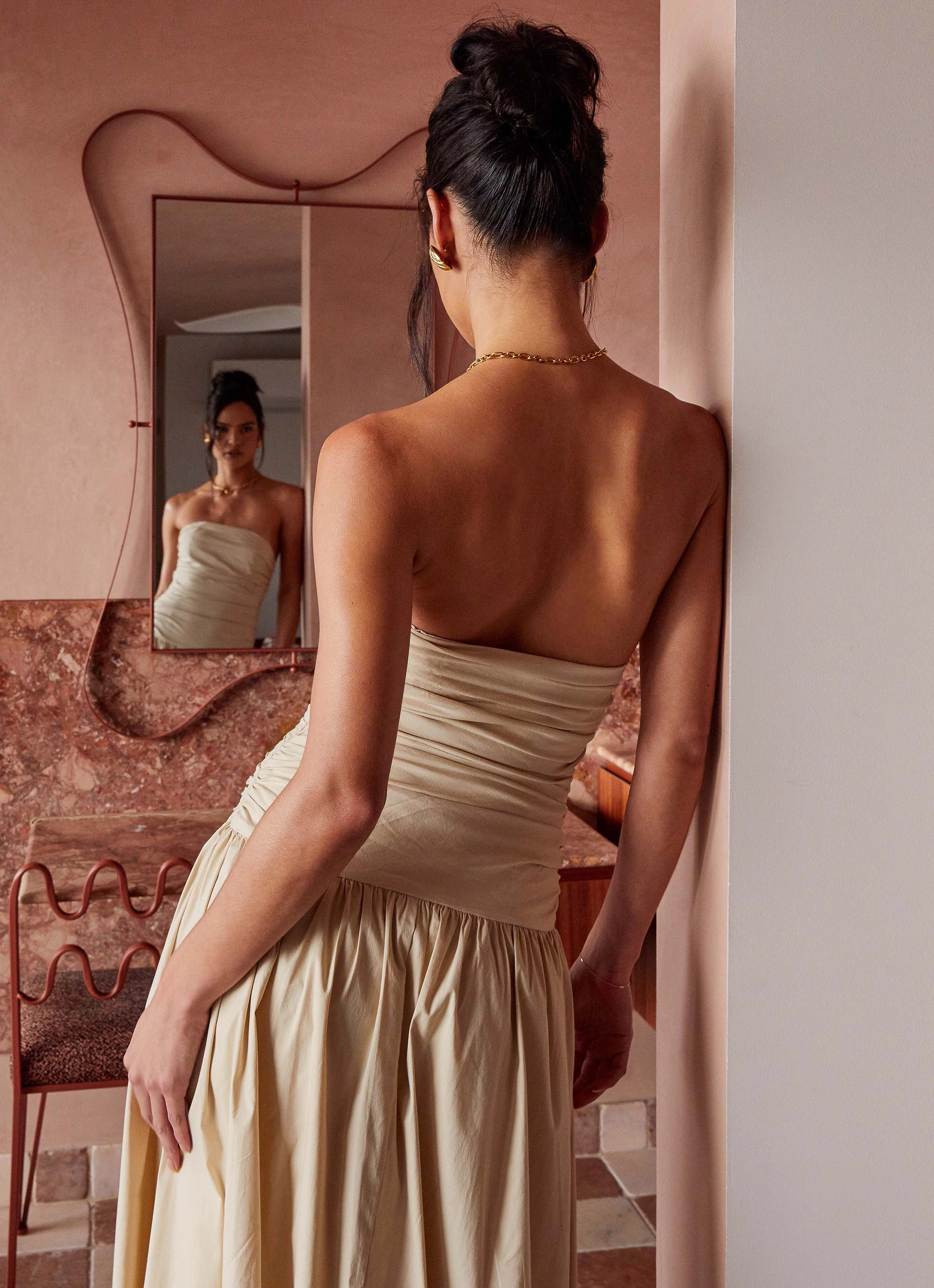 Summer Air Carmel Maxi Dress - Ivory