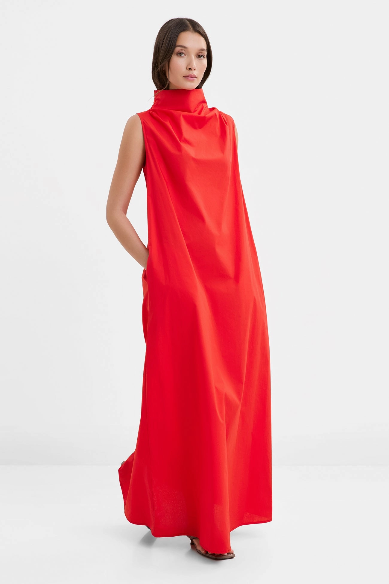 Minna Sleeveless Dress Flowy summer gown Self Power