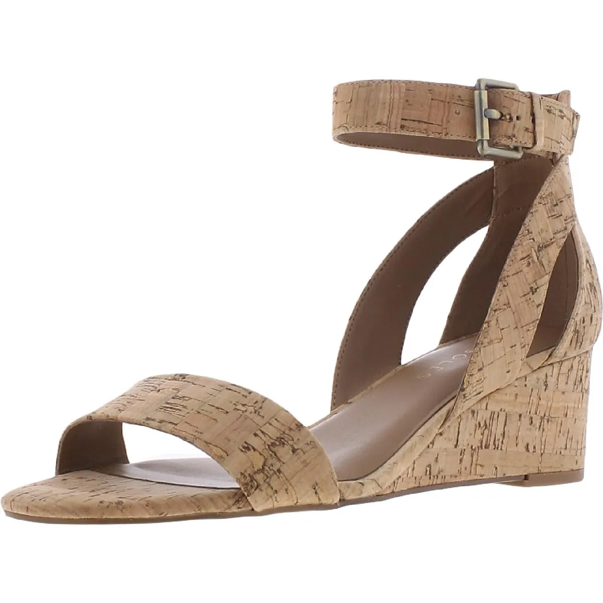 Willowbrook Womens Padded Insole Ankle Strap Wedge Sandals Sandal Customization Non slip grip