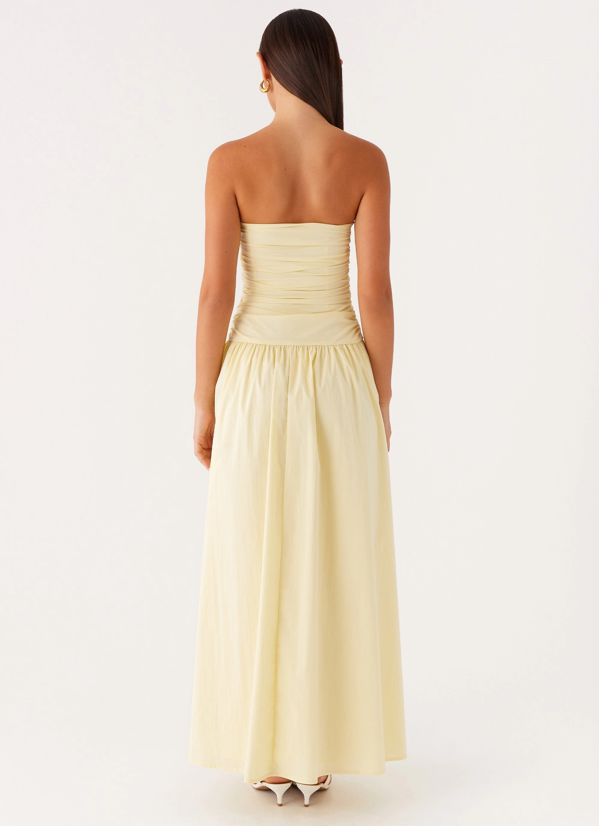 Carmel Maxi Dress - Yellow Relaxed Design