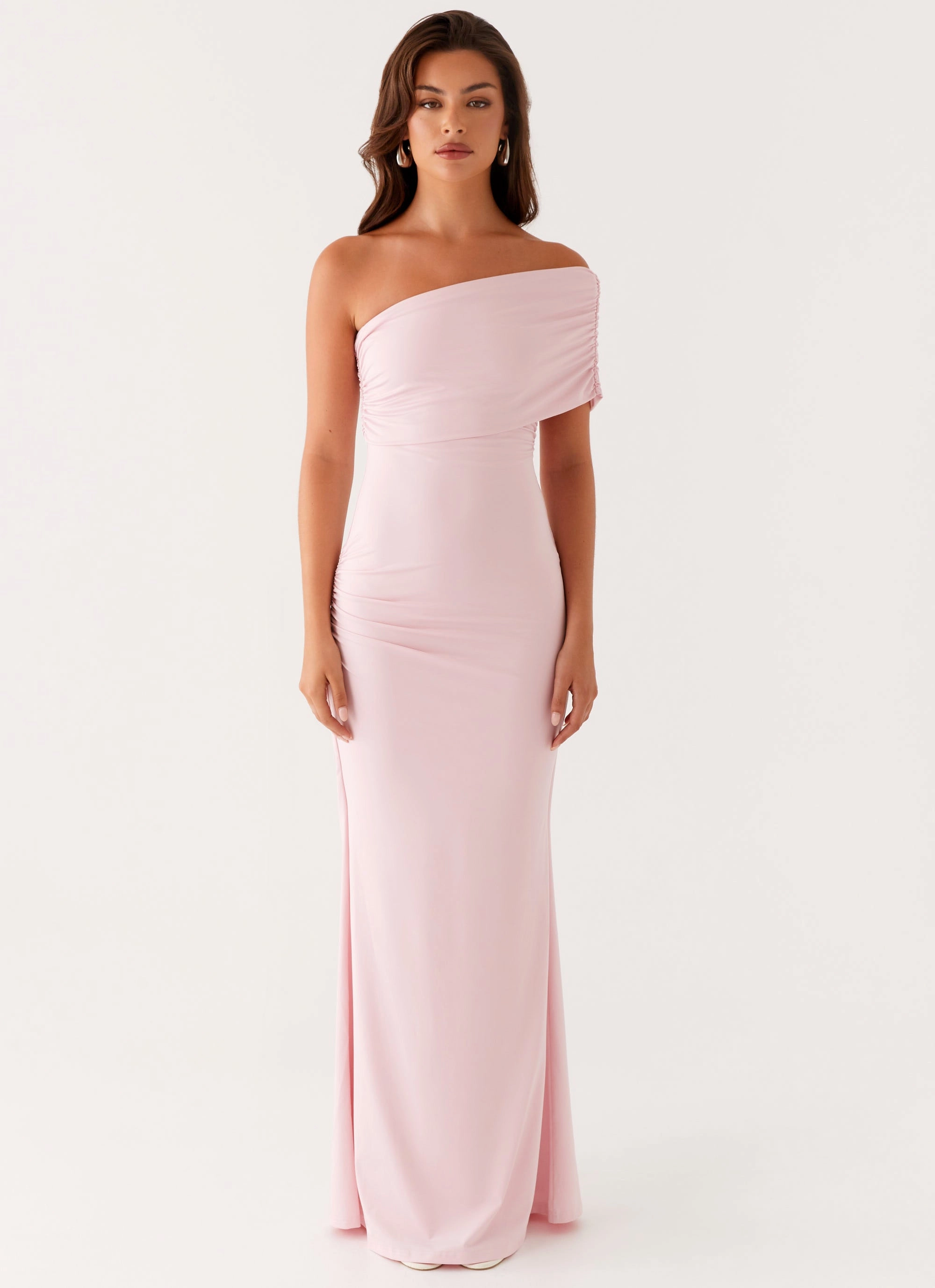 Socialite Maxi Dress - Pink Maternity-Fit