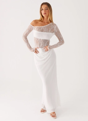 Trend Fit Take Your Time Maxi Dress - White