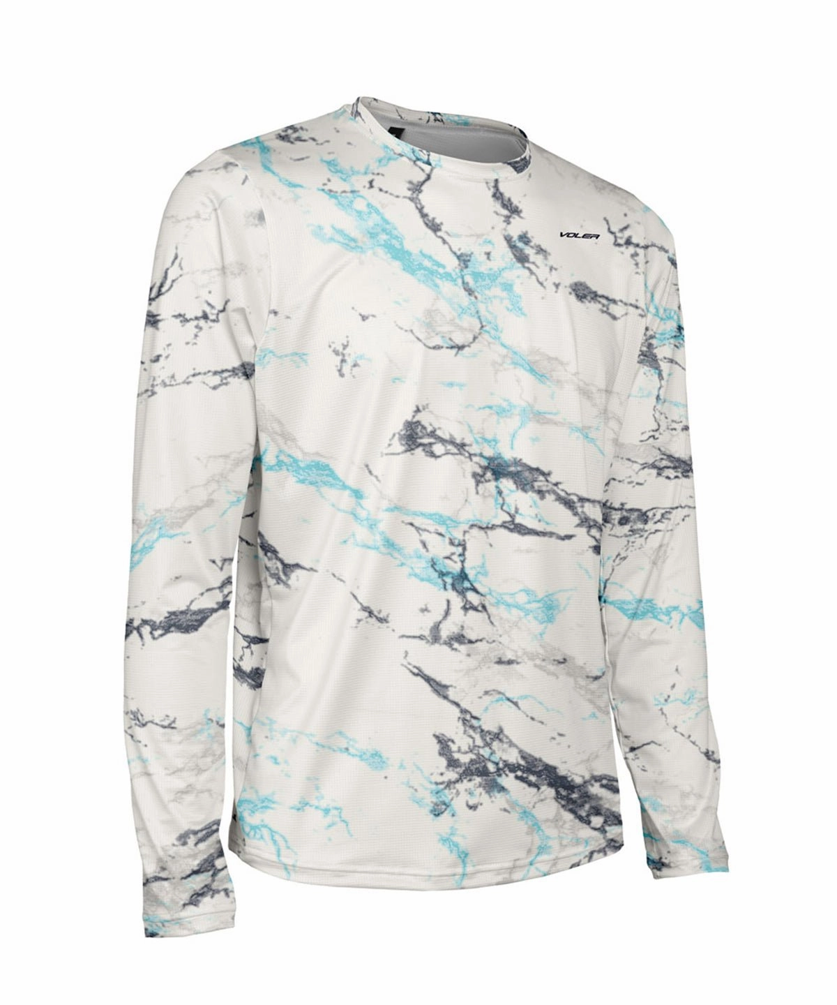 Reflective Detail M. ENDURANCE AIR LS TEE - DEBRUHL MARBLE