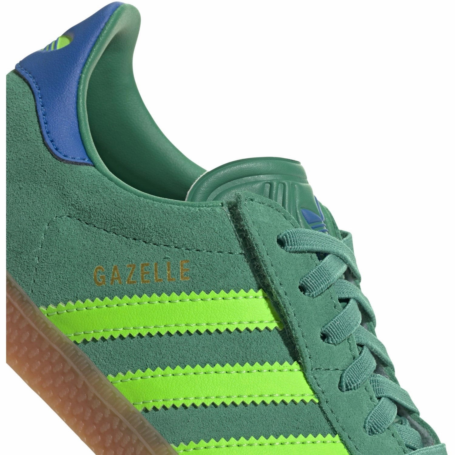 adidas Originals Semi Court Green/Solar Green/Bluebird Gazelle Cf El C Sneakers Smooth Flow Waterproof Seams