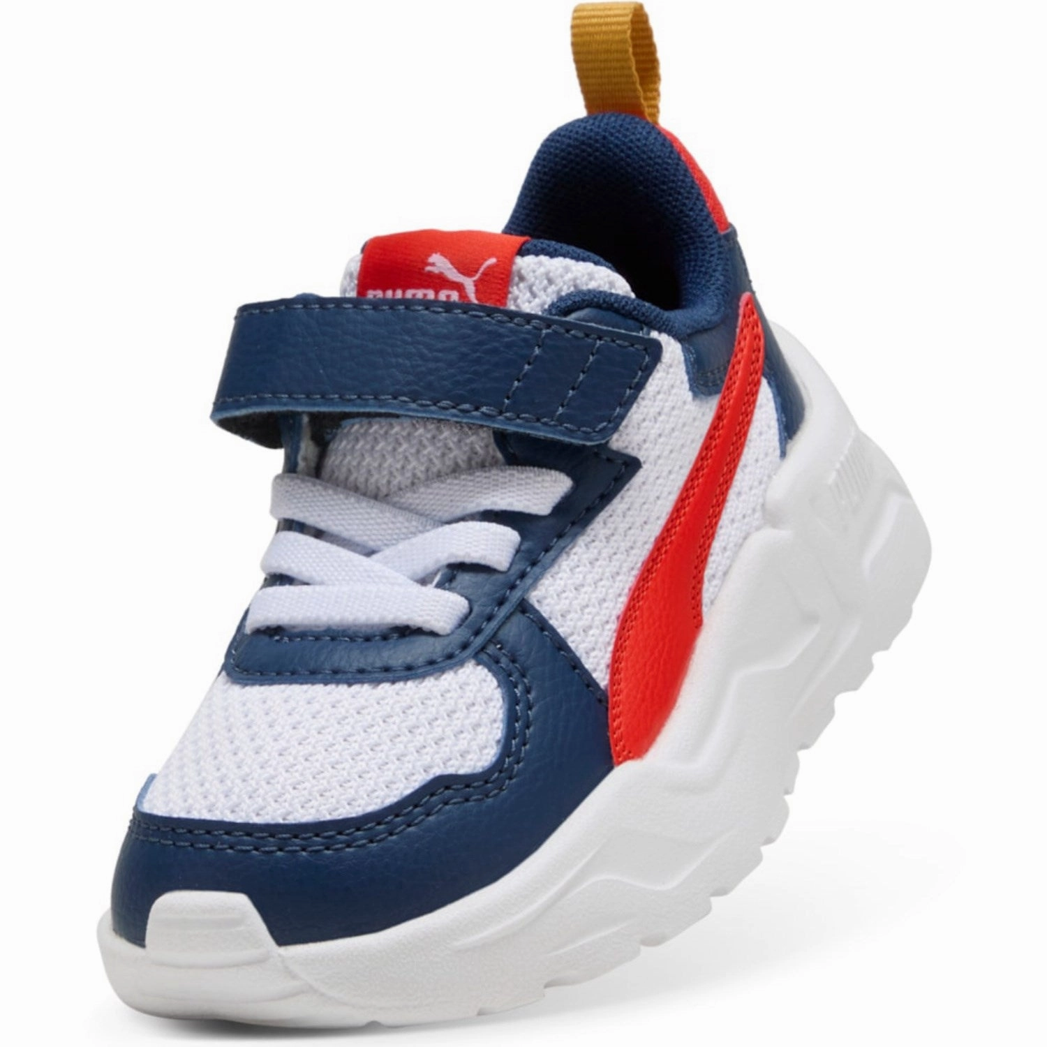 Puma White Trinity Lite AC  Inf Sneakers Good Traction