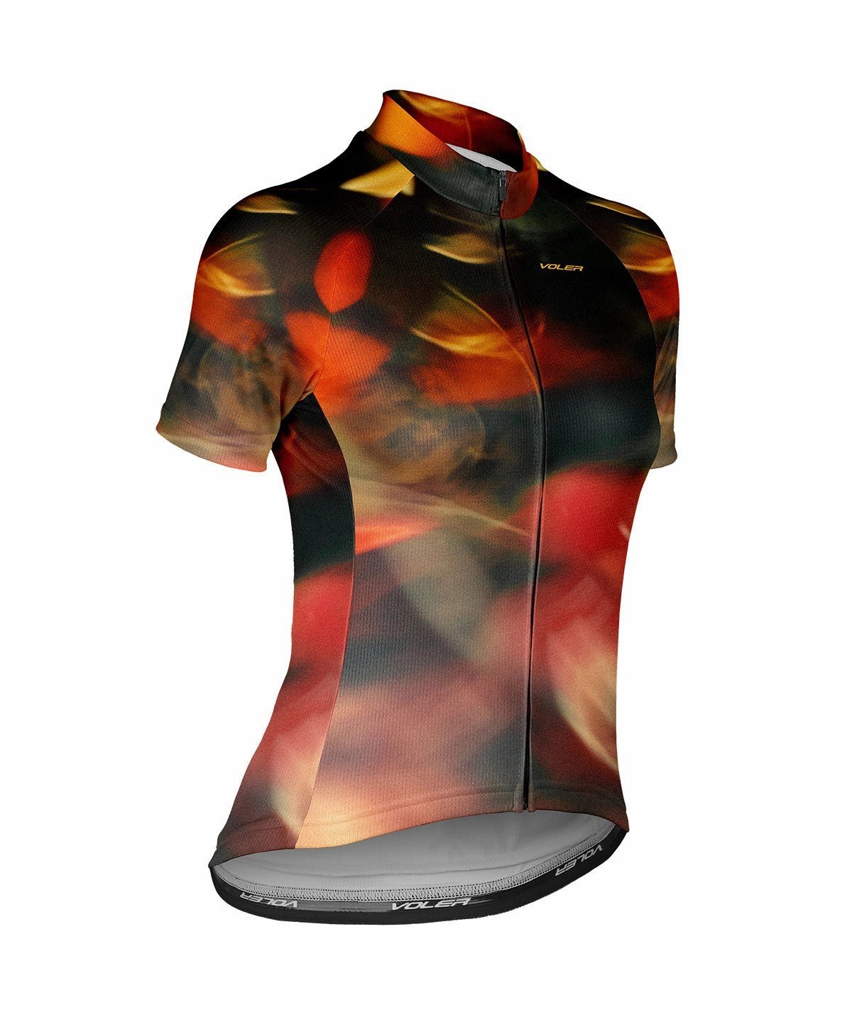W. PELOTON RACE JERSEY - SURREAL Mesh Panel Ventilation Low Profile Seam Construction