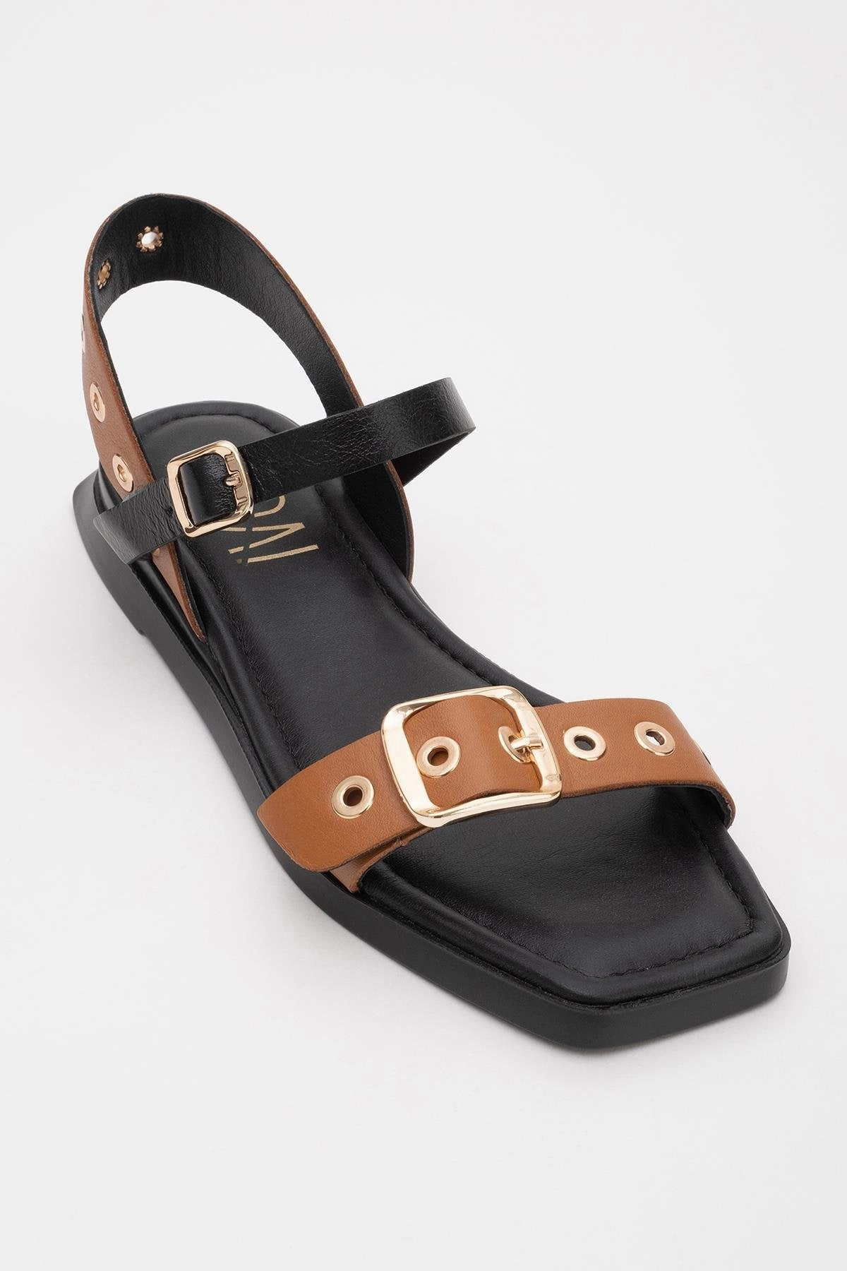 Leather Material Mozes Leather Sandal