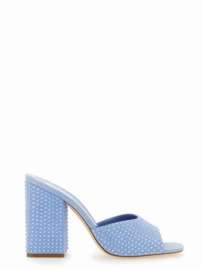 Comfortable Cushion Mules Holly Anja Suede Mules