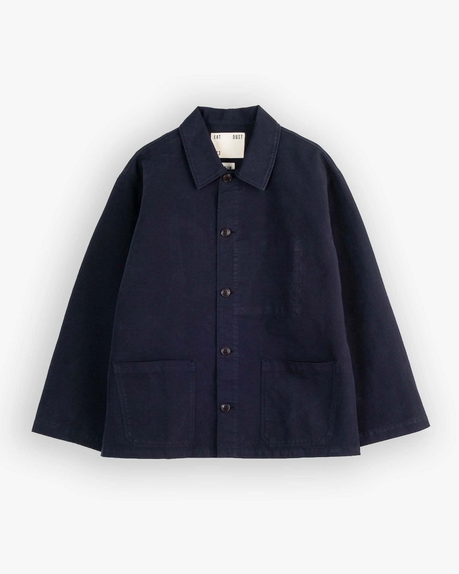 Coach Jacket Nebraska Cotton Inkt Blue Future Fashionable Protection