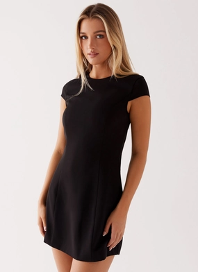 Street Flex Calm Fit Tia Mini Dress - Black