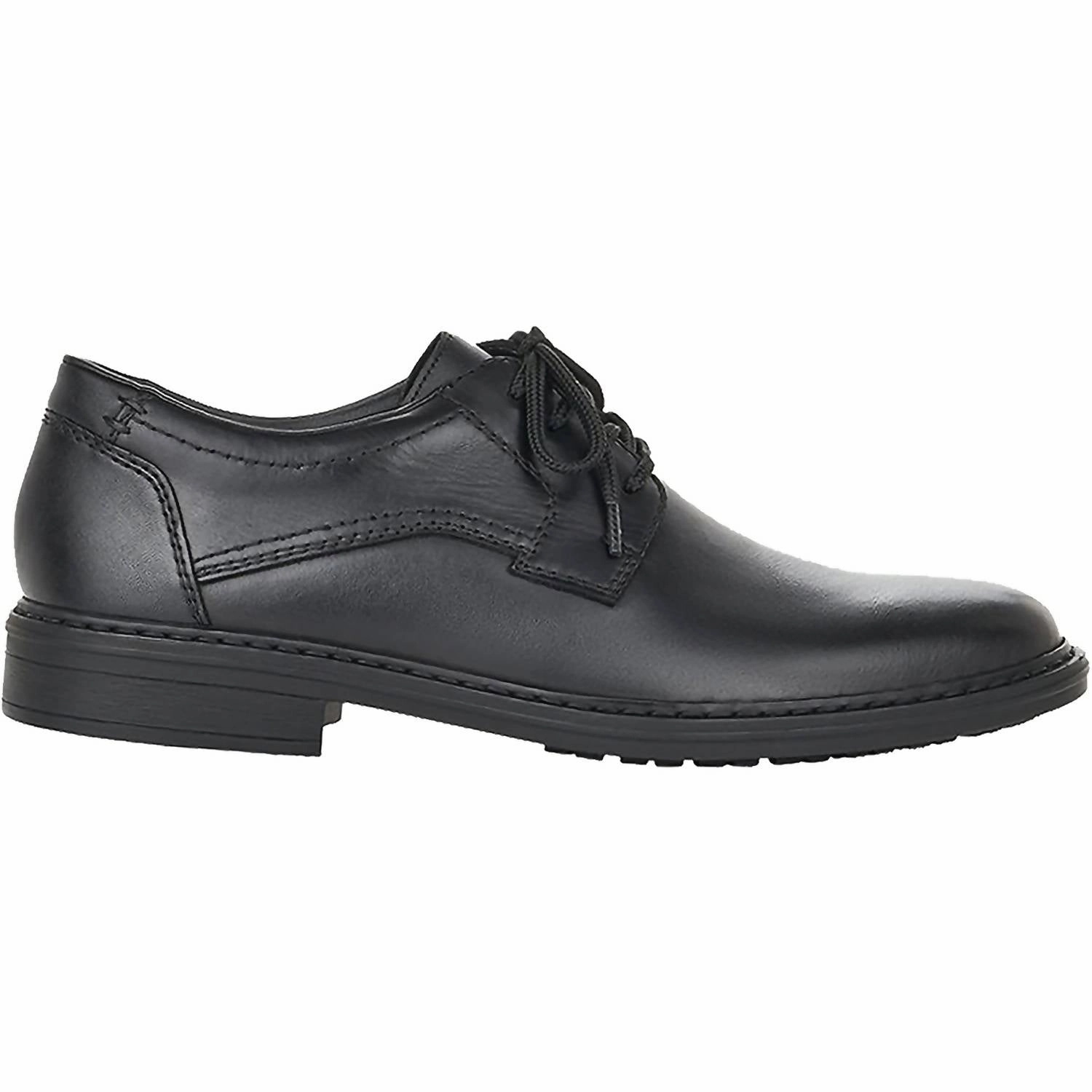 Workplace Traffic Urban Commute Men's Dustin 27 Leather Dress Shoes In Black