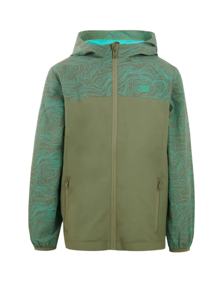 New Balance Athletics AOP Jacket Junior Eliminate
