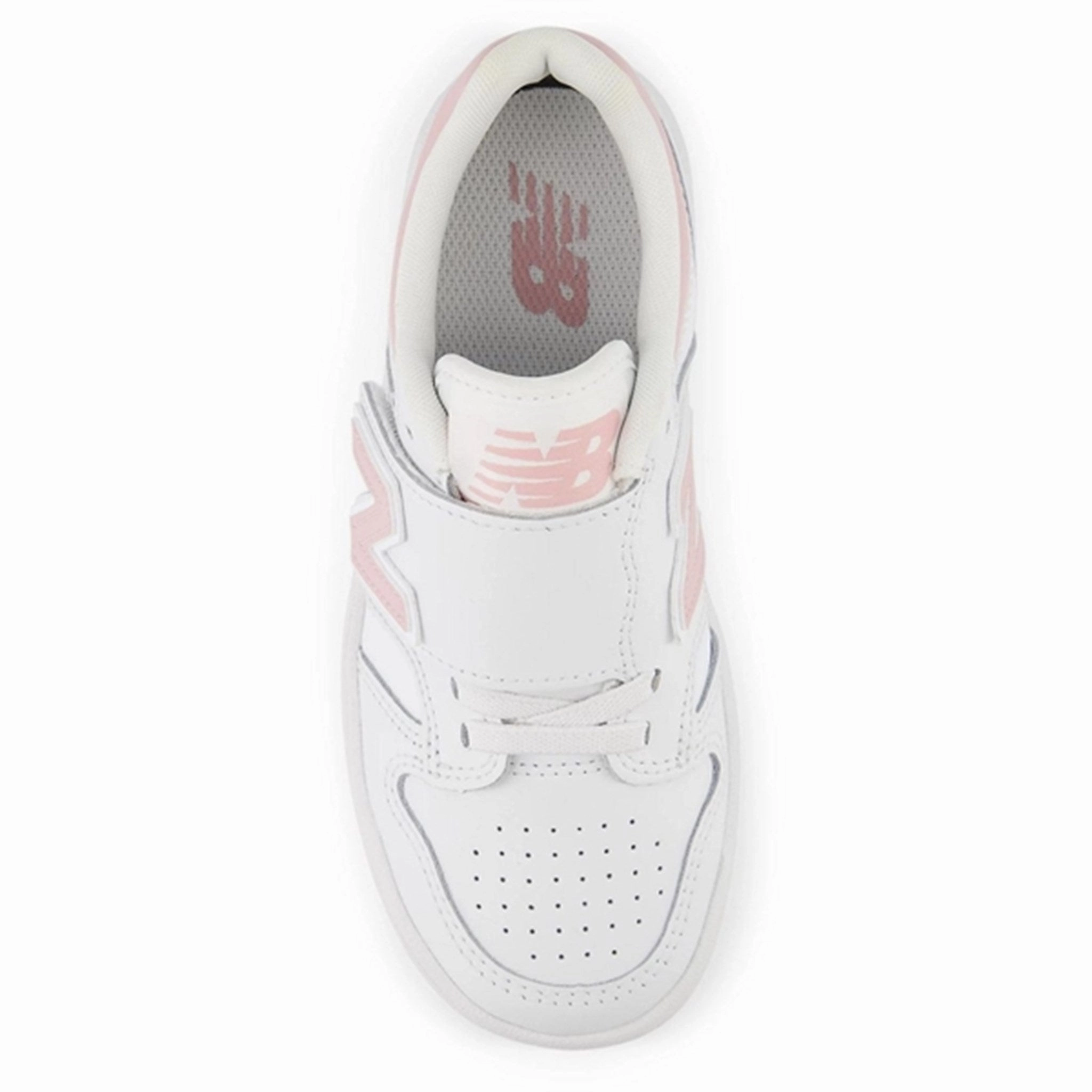 New Balance BB480 Kids Sneakers White Structured chic