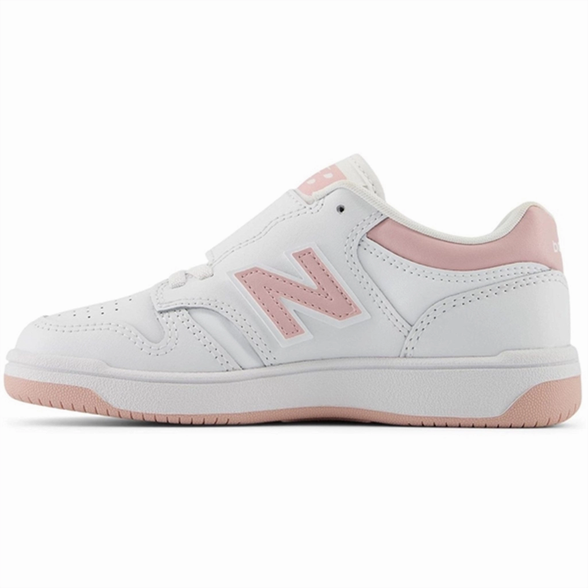 New Balance BB480 Kids Sneakers White Durable Tread Pattern