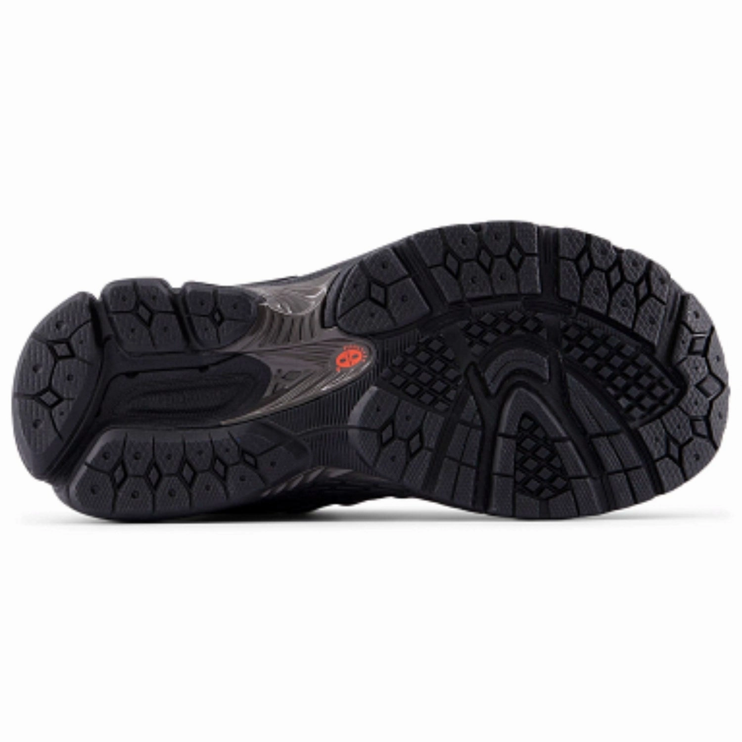 Durable Tread Pattern Unisex Fit New Balance Black 2002 Kids Lace Sneakers