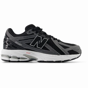 Shock Padding Contoured Footbed Design New Balance Black New Balance 1906 Kids Lace
