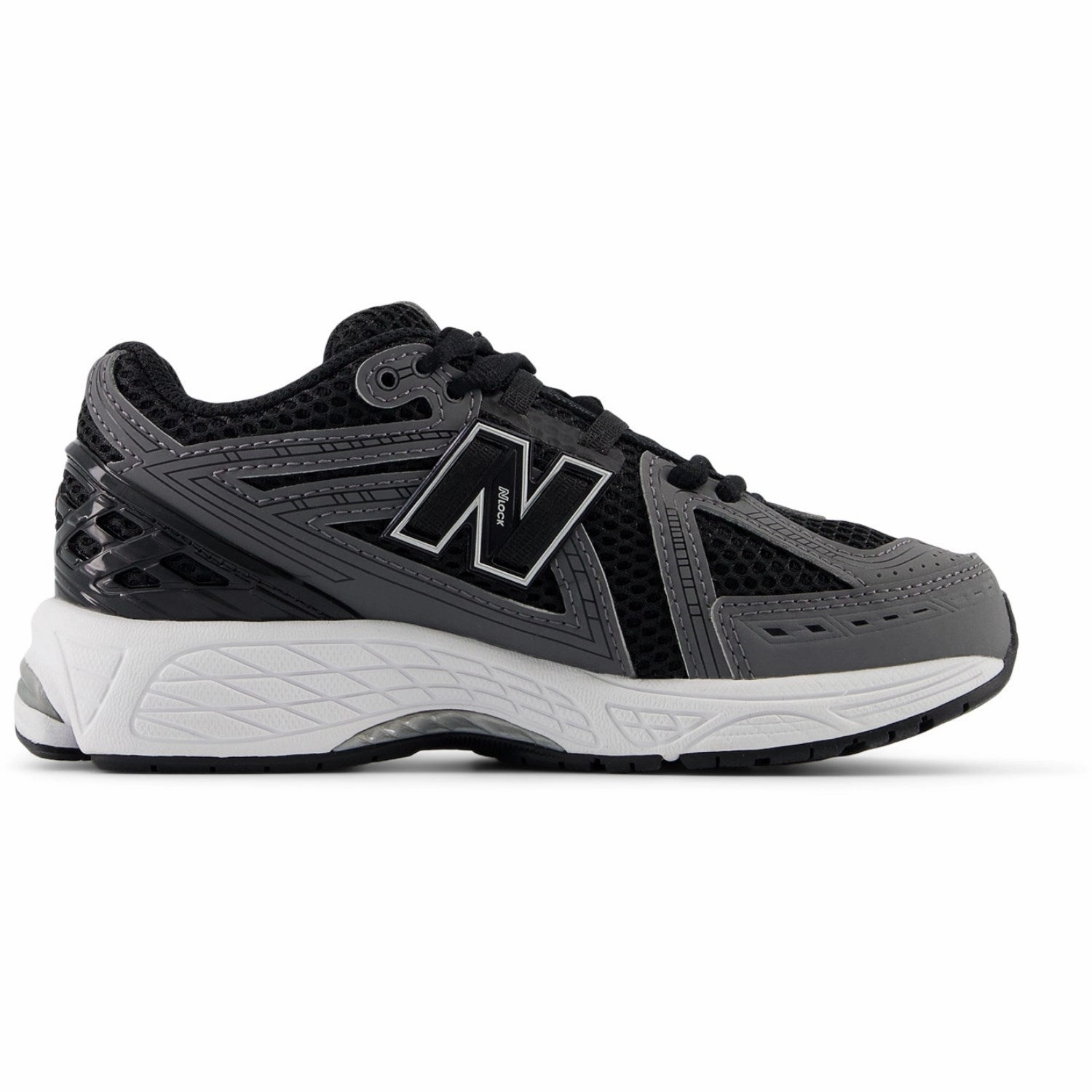 Leather Upper Quick Motion New Balance Black New Balance 1906 Kids Lace