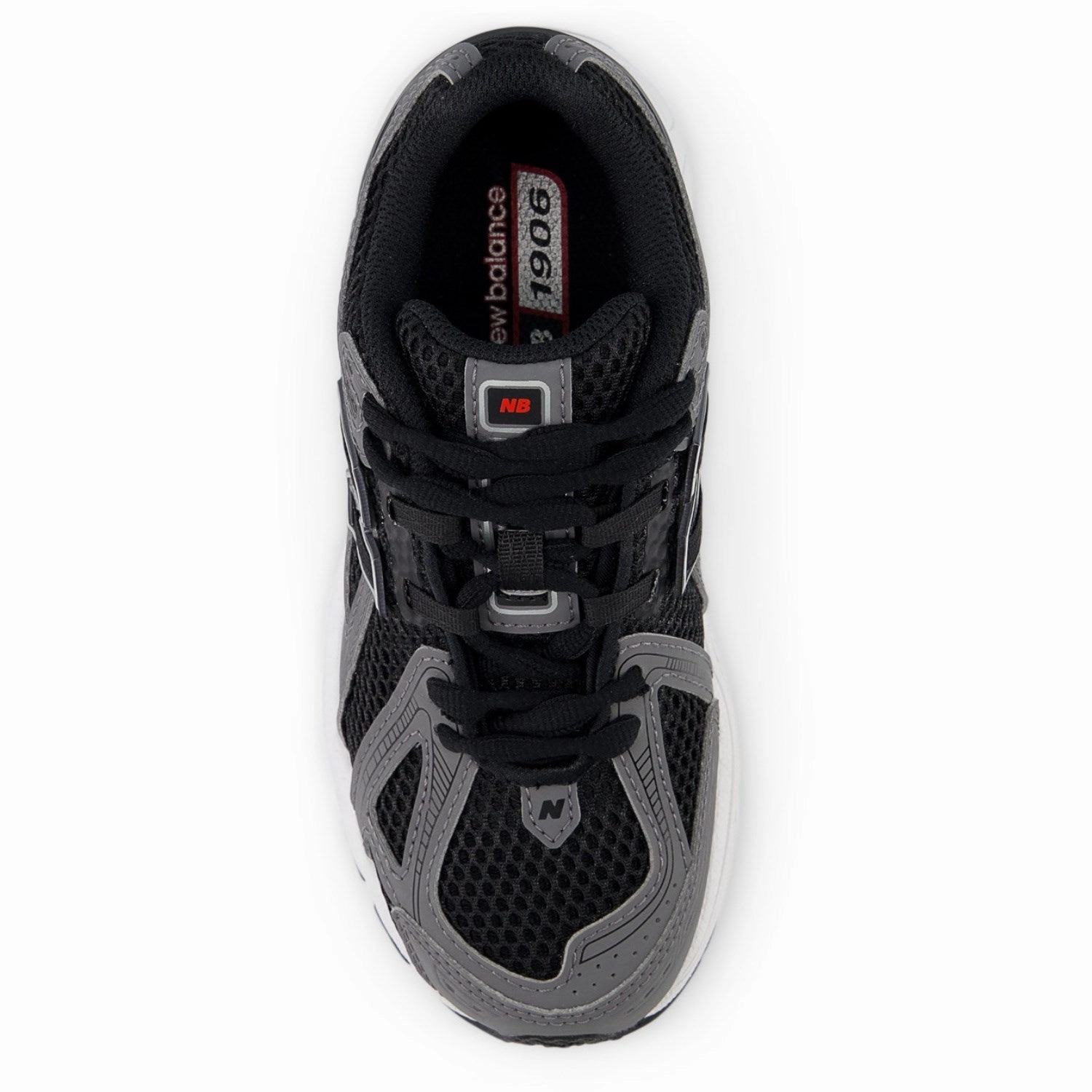 New Balance Black New Balance 1906 Kids Lace Essential Look