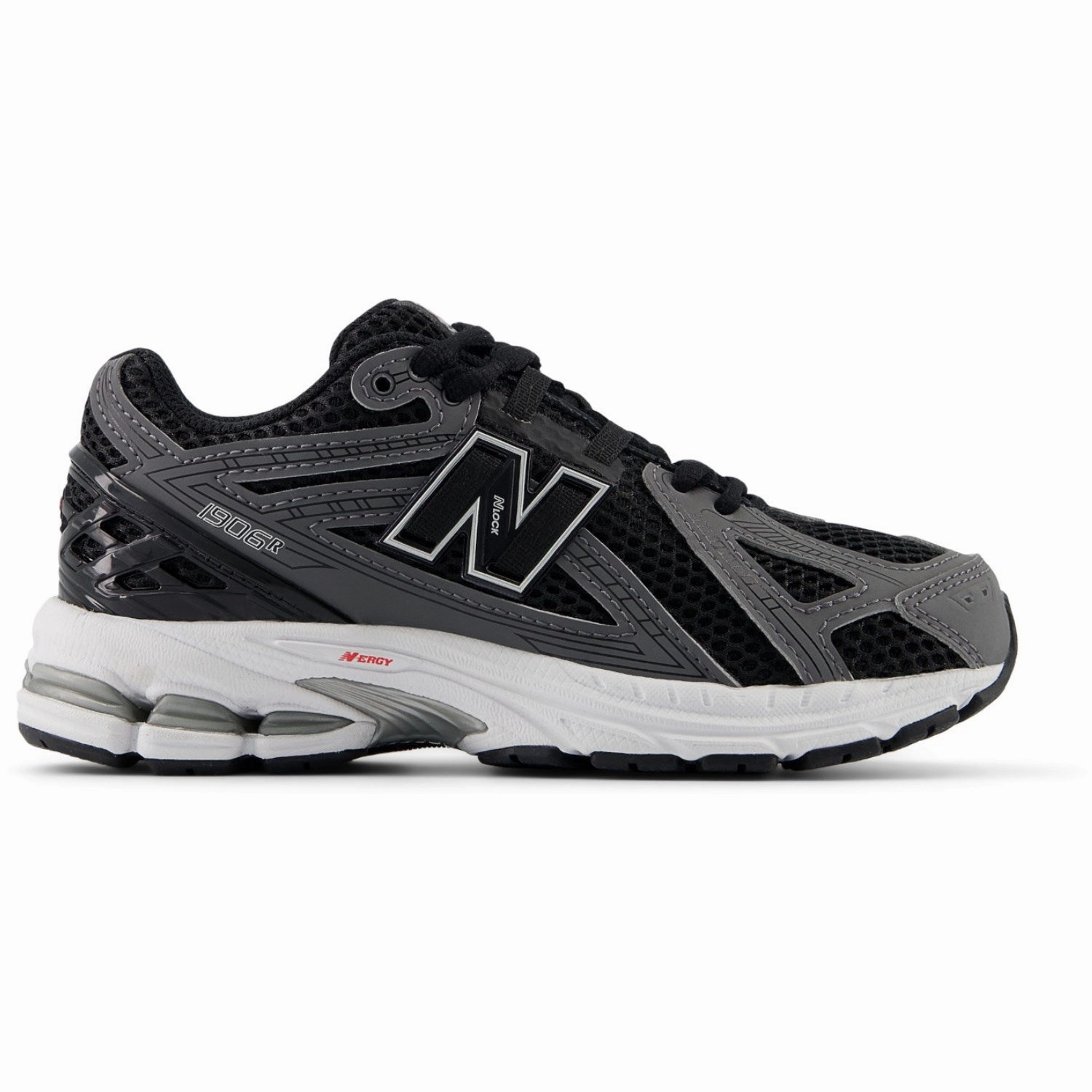 Casual grip Stability Control Frame New Balance Black New Balance 1906 Kids Lace