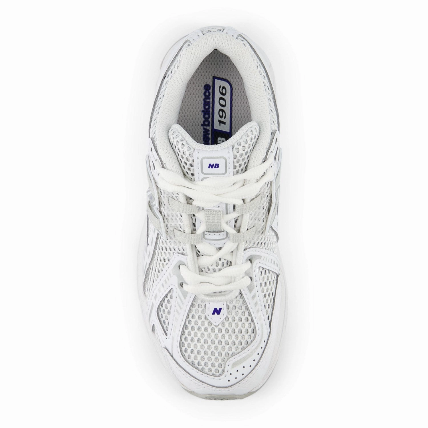 New Balance White New Balance 1906 Kids Lace Adaptive Lacing Mechanism Abrasion Guard