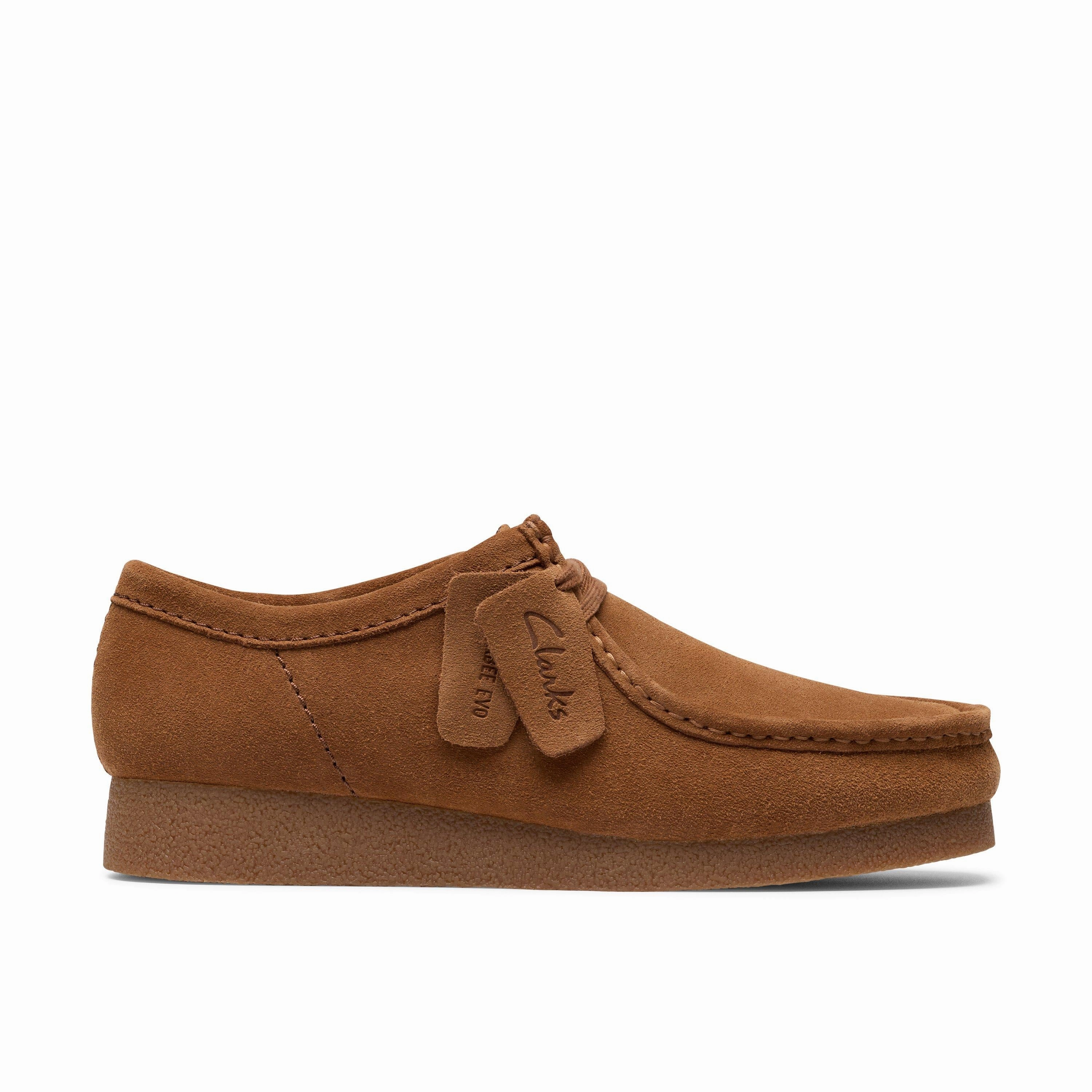 Clarks WallabeeEVO in Brown Suede Quick Drying