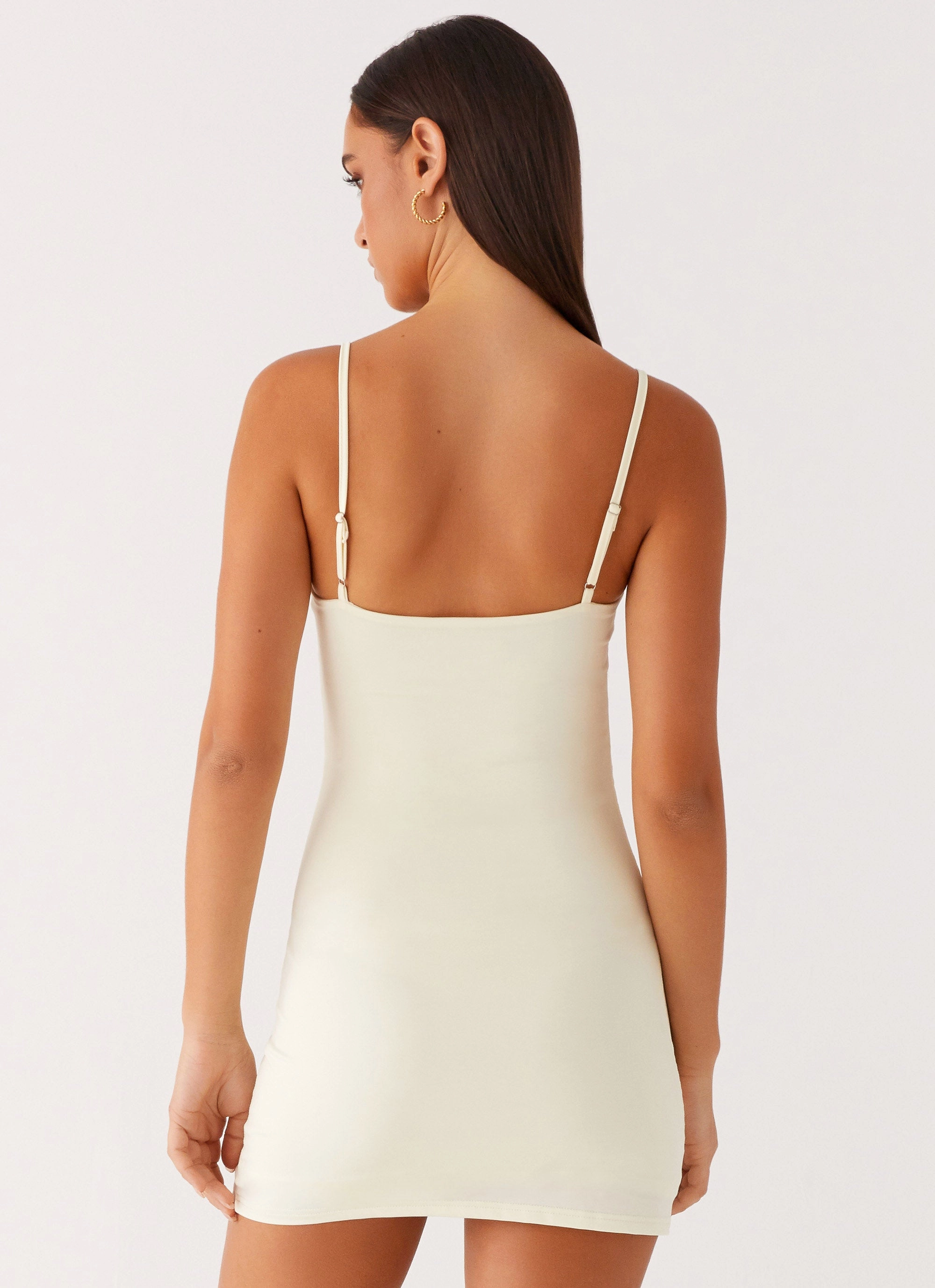 Romantic Bloom All Occasion Nolani Mini Dress - Pastel Yellow