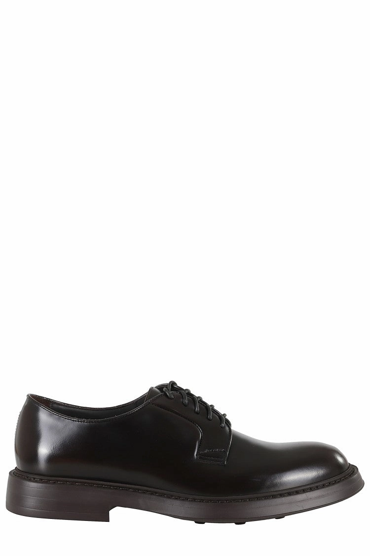 Stylish Pattern Horse Lace-Up Derby Shoes