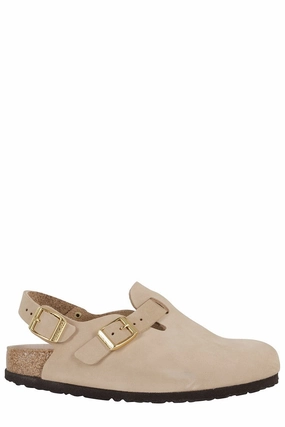 Nubuck Leather Tokio Clogs Molded Midsole Slip Fit Sandals