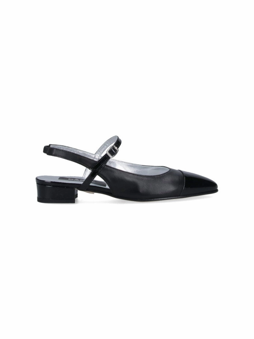 Oceano" Slingback Mules ?C Black Superior Performance