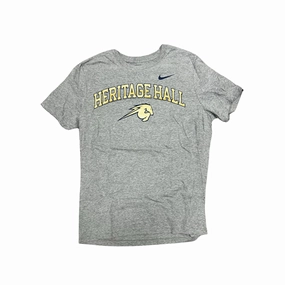 Minimalist Stitching Men's Nike T-Shirt, gold Her Hall, horse