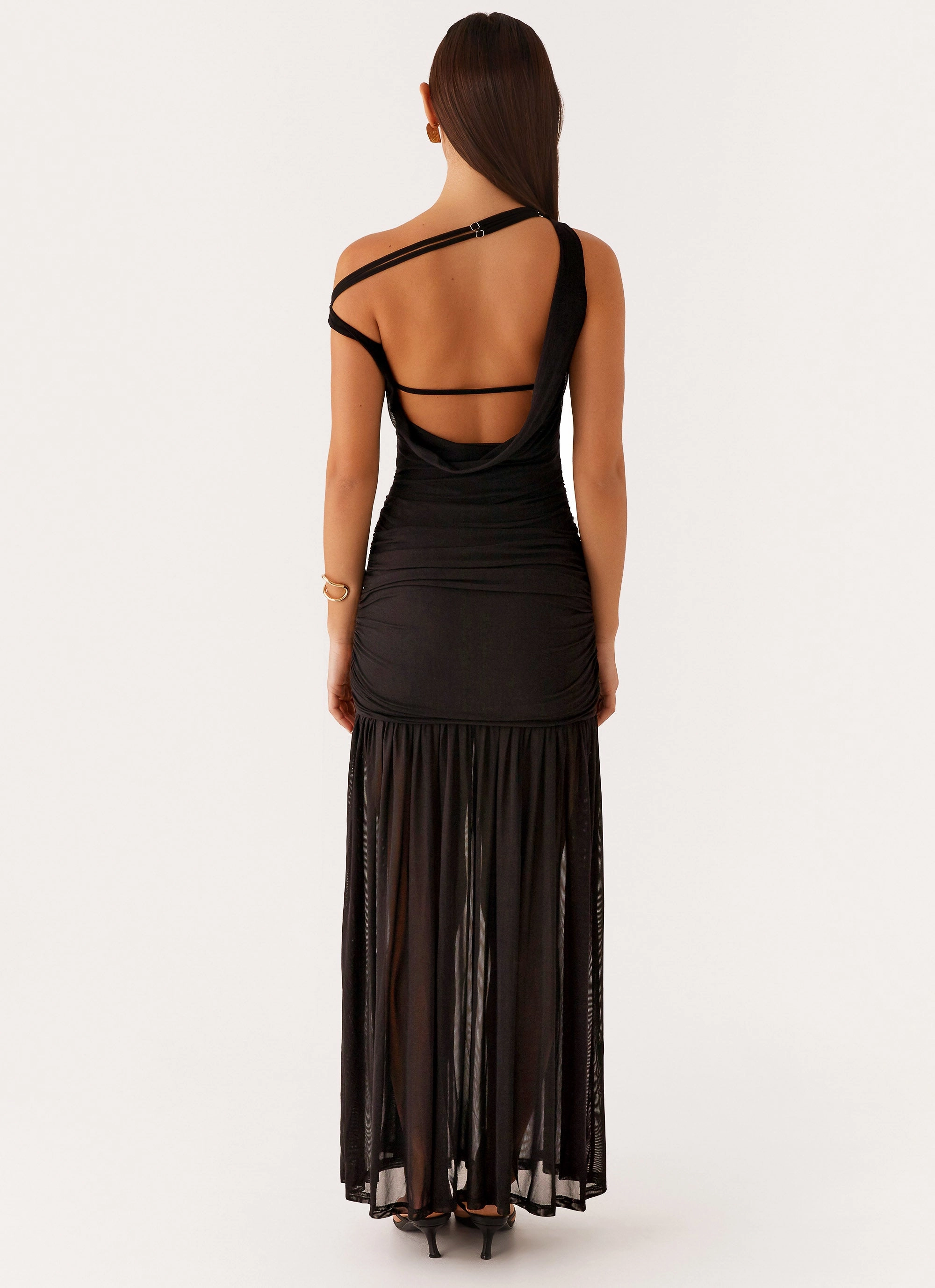 Pavilion Maxi Dress - Black Statement Look