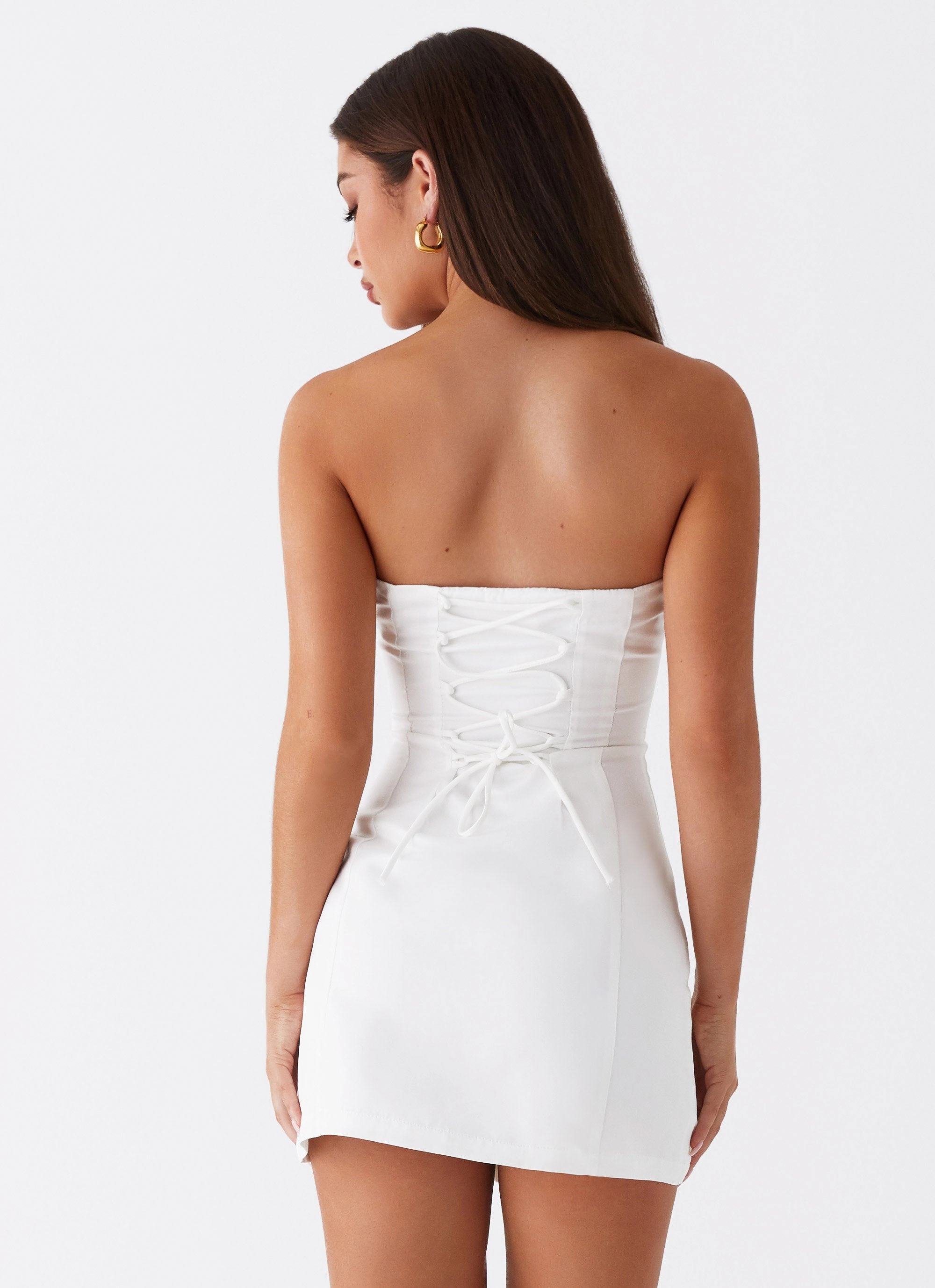 Good Lies Mini Dress - White All Timewear