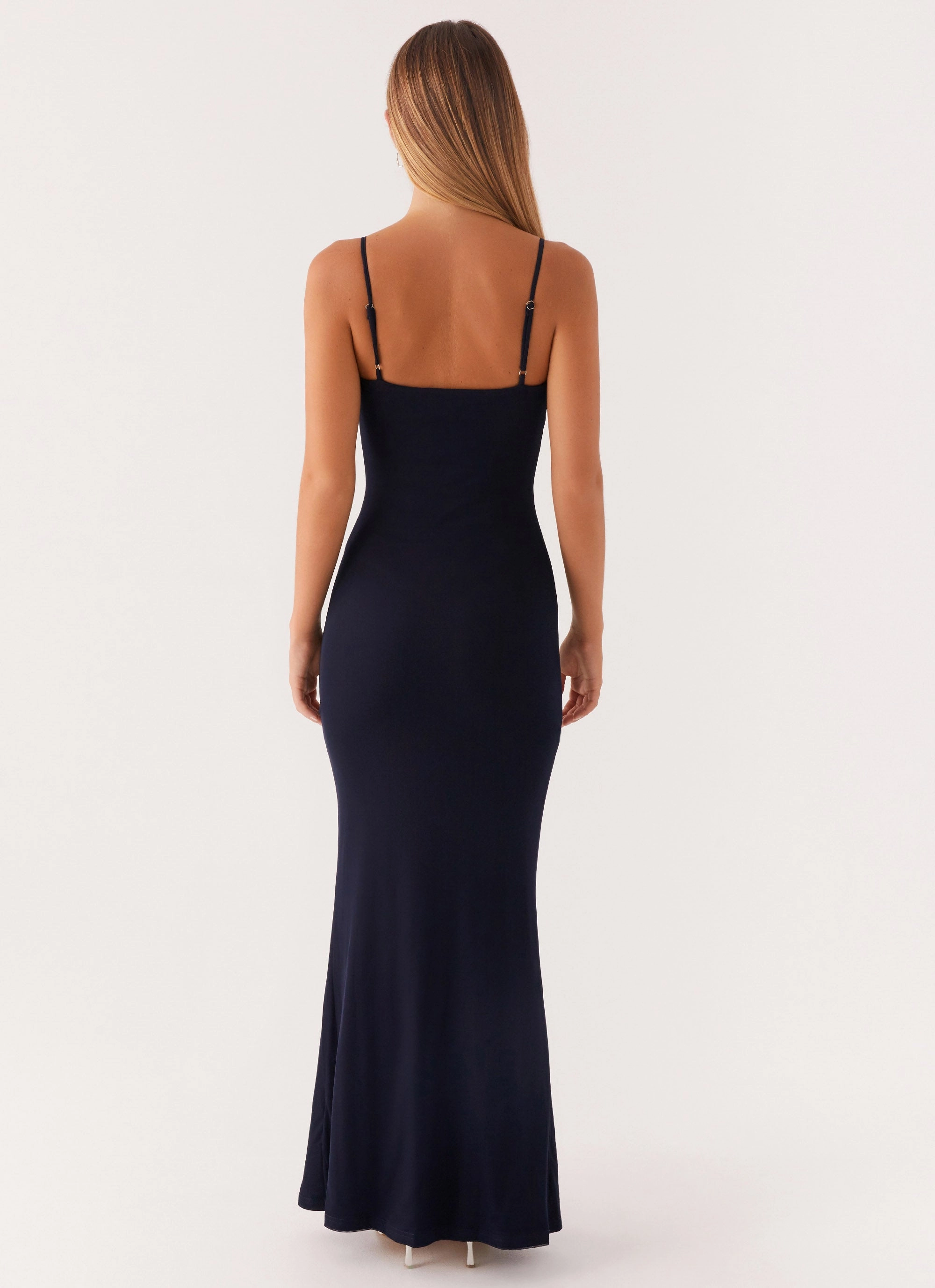Part Of You Maxi Dress - Navy Easy Going Subtle design