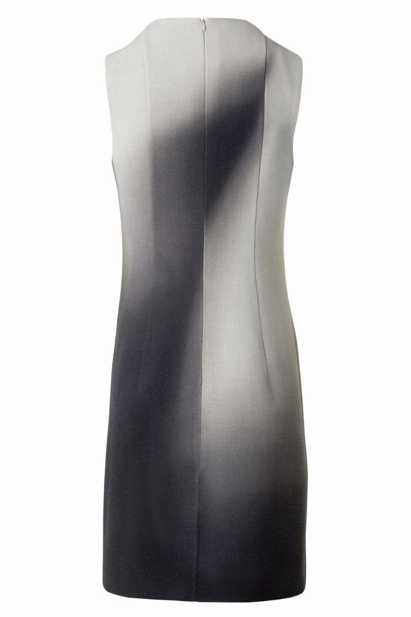 Refined touch Classy Look Shadow Print Dress