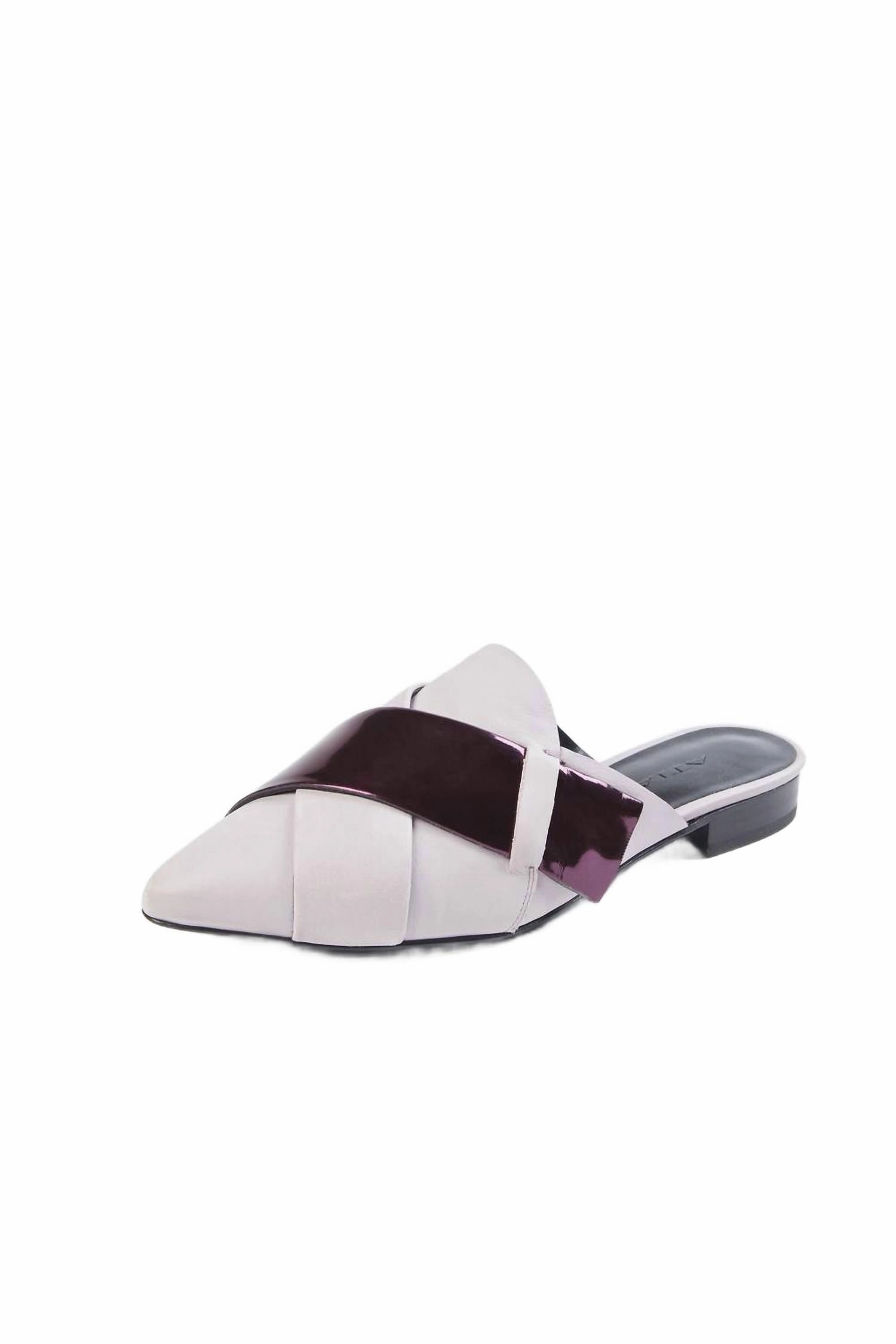 Easygoing Shoes Fast Slip Origami Slipper In Lavender