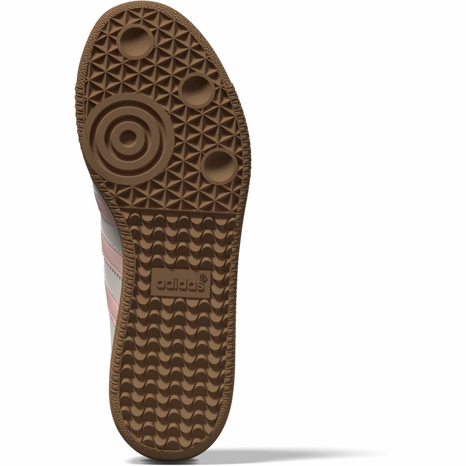 Minimalist Stitching Durable Rubber Treads adidas Originals Wonder White/Clear Orange/Gum 3 Samba Og J Sneakers