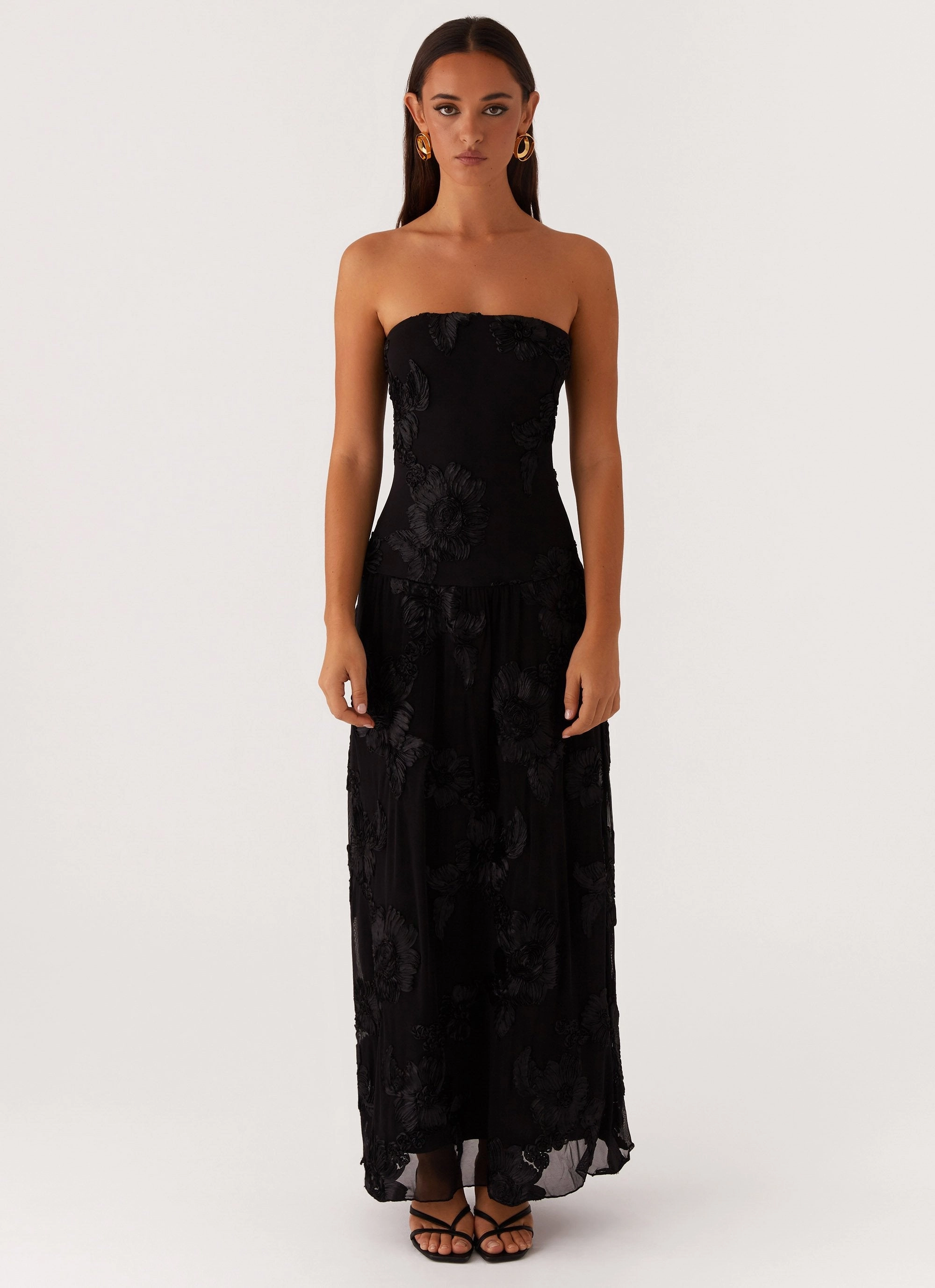 After Light Maxi Dress - Black Chill Edge