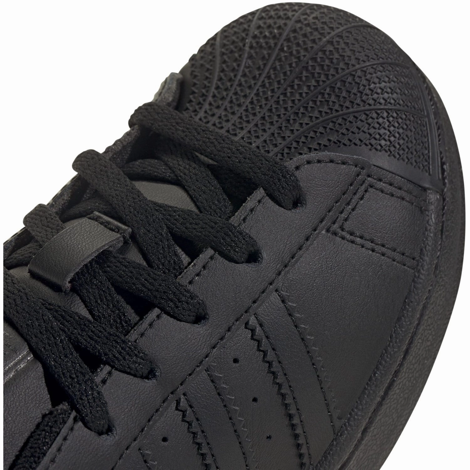 adidas Originals Core Black/Core Black/Core Black Superstar Ii C Sneakers Multi-functional materials Dynamic Lacing