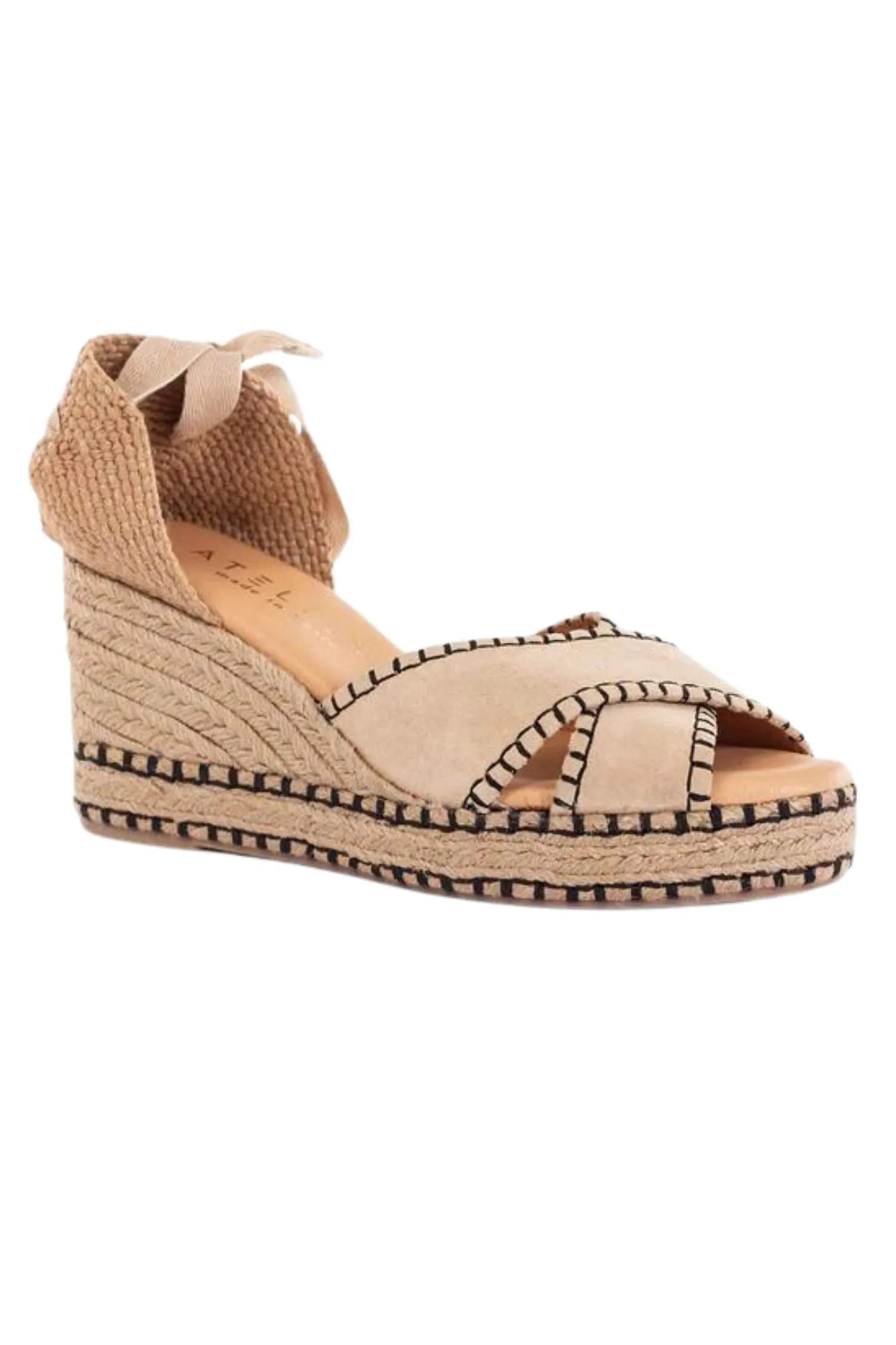 Swift Walk Beach Chic Palma Espadrille In Camel