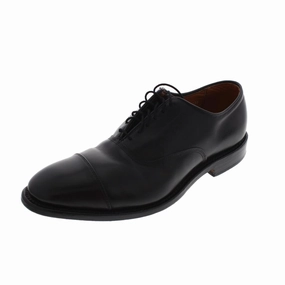 Park Avenue Mens Leather Dress Cap Toe Oxfords Quiet Corridor