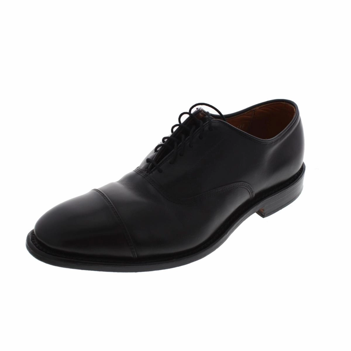 Park Avenue Mens Leather Dress Cap Toe Oxfords Quiet Corridor